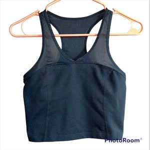 Zella Longline Crop Tank Bra